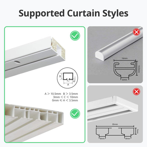 SwitchBot curtain opener in a 3-step setup demo for fast setup