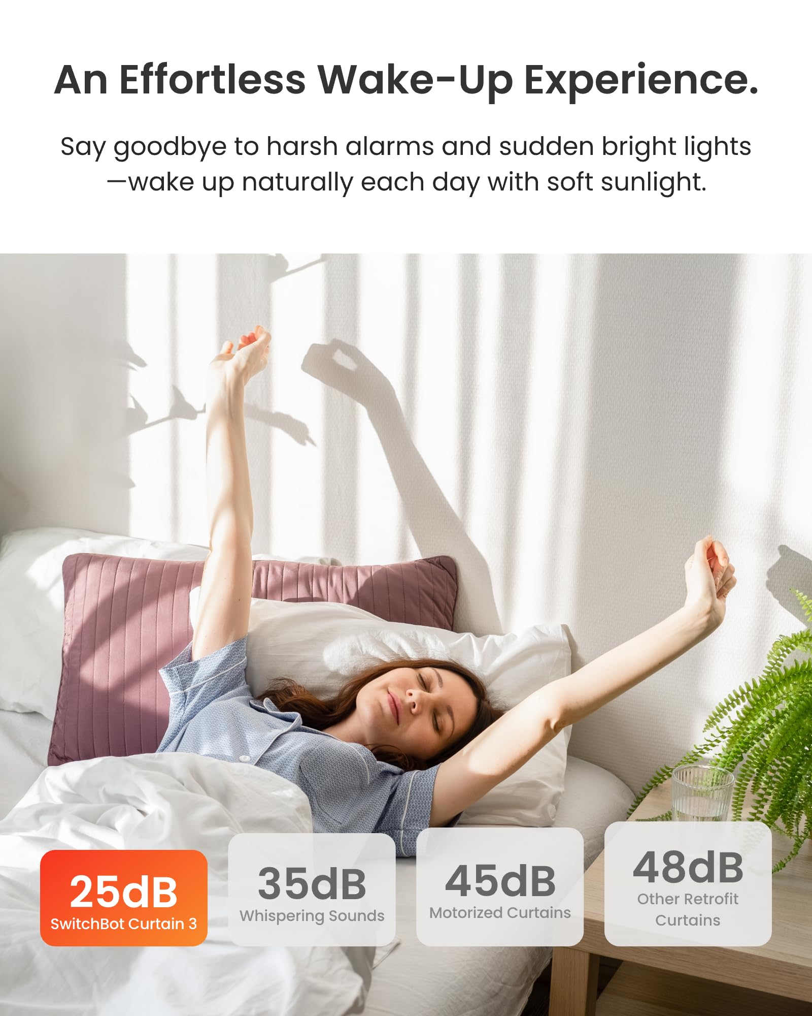 SwitchBot Curtain Opener supports Matter and HomeKit via Hub 2 for control.