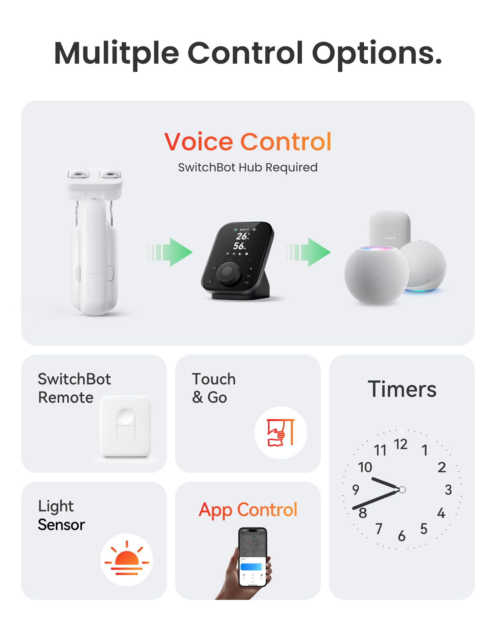 SwitchBot curtain opener Matter and HomeKit integration in use