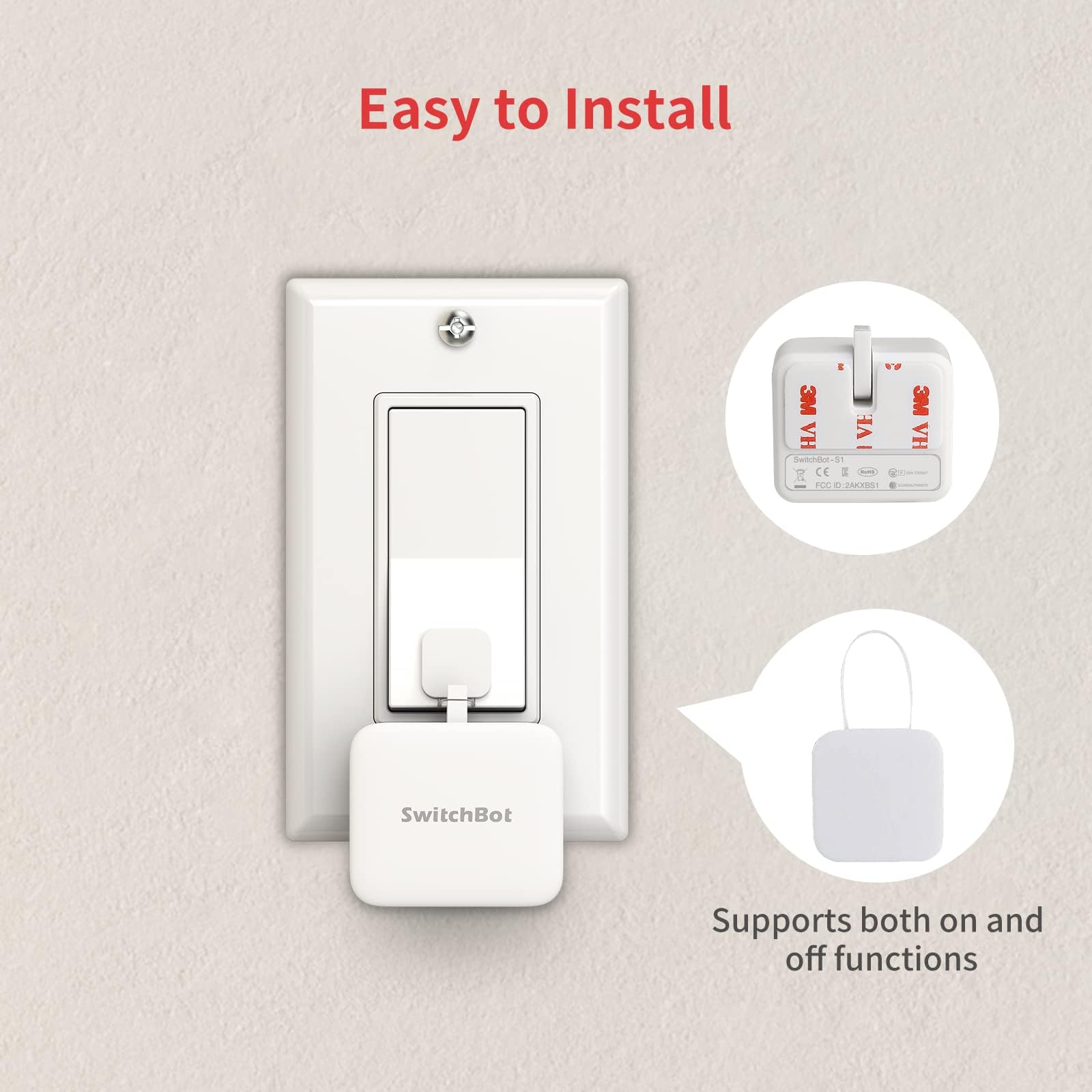 SwitchBot Fingerbot with hub enables voice control and remote access.