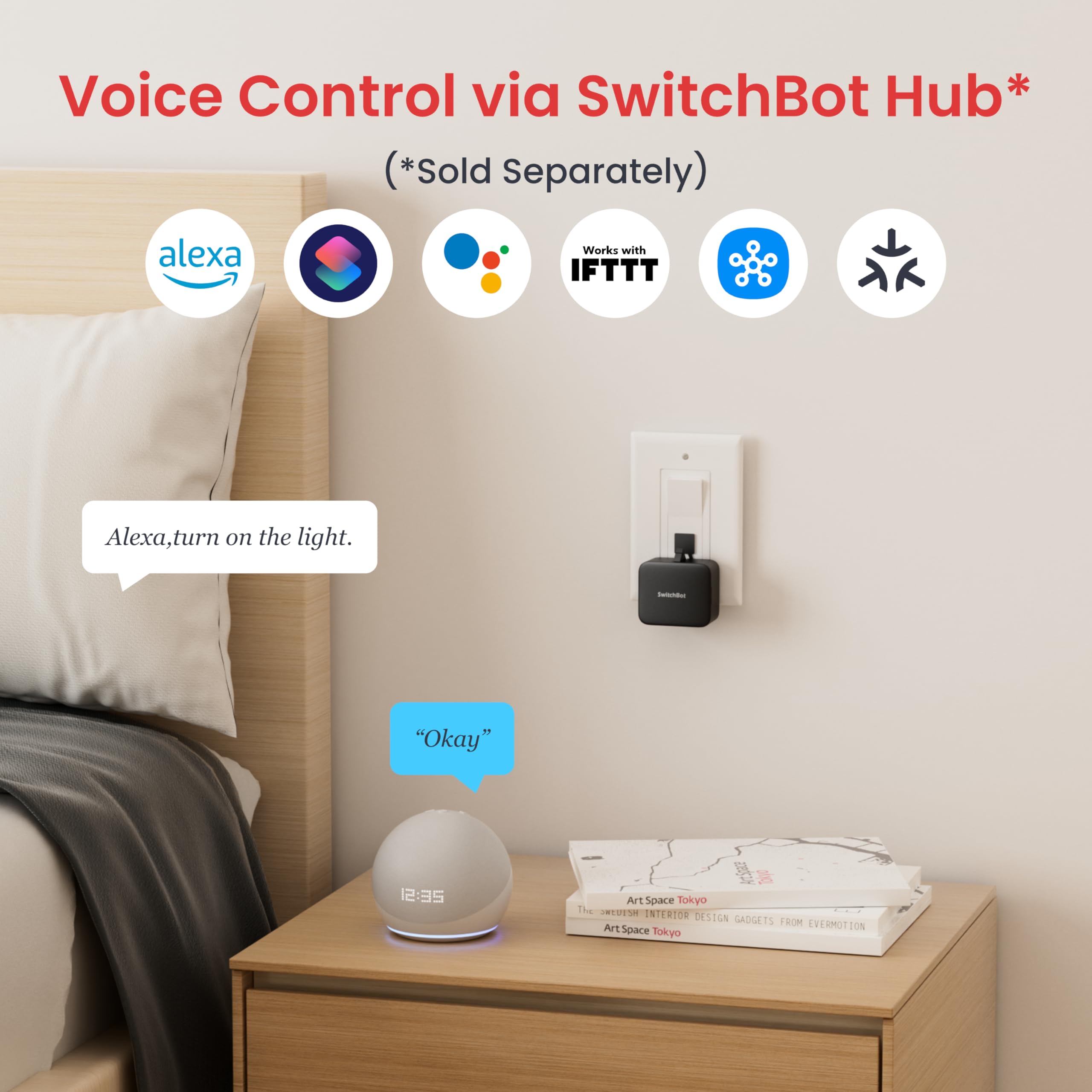SwitchBot FingerBot no-wiring setup to smarten any switch