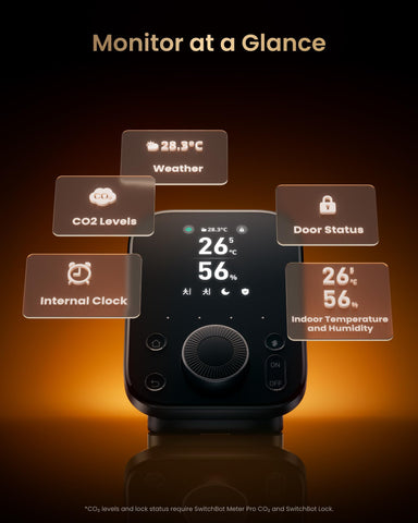 SwitchBot Hub 3 acts as a Matter bridge for compatible devices.