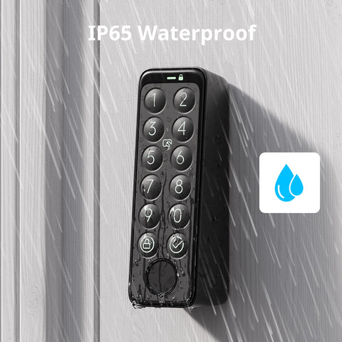 Low battery use extends SwitchBot keypad life up to two years.