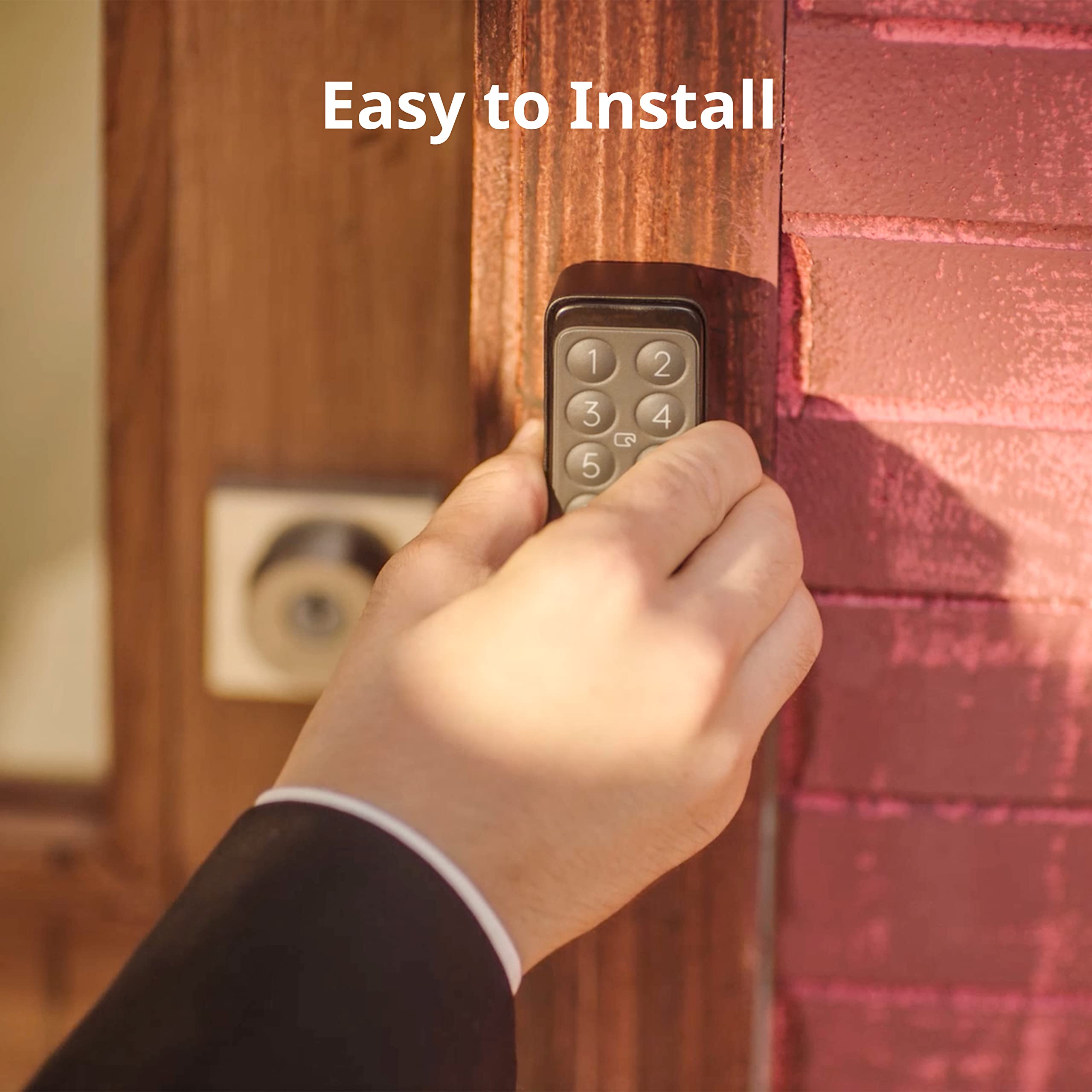 Easy DIY installation with SwitchBot Lock for a seamless setup.