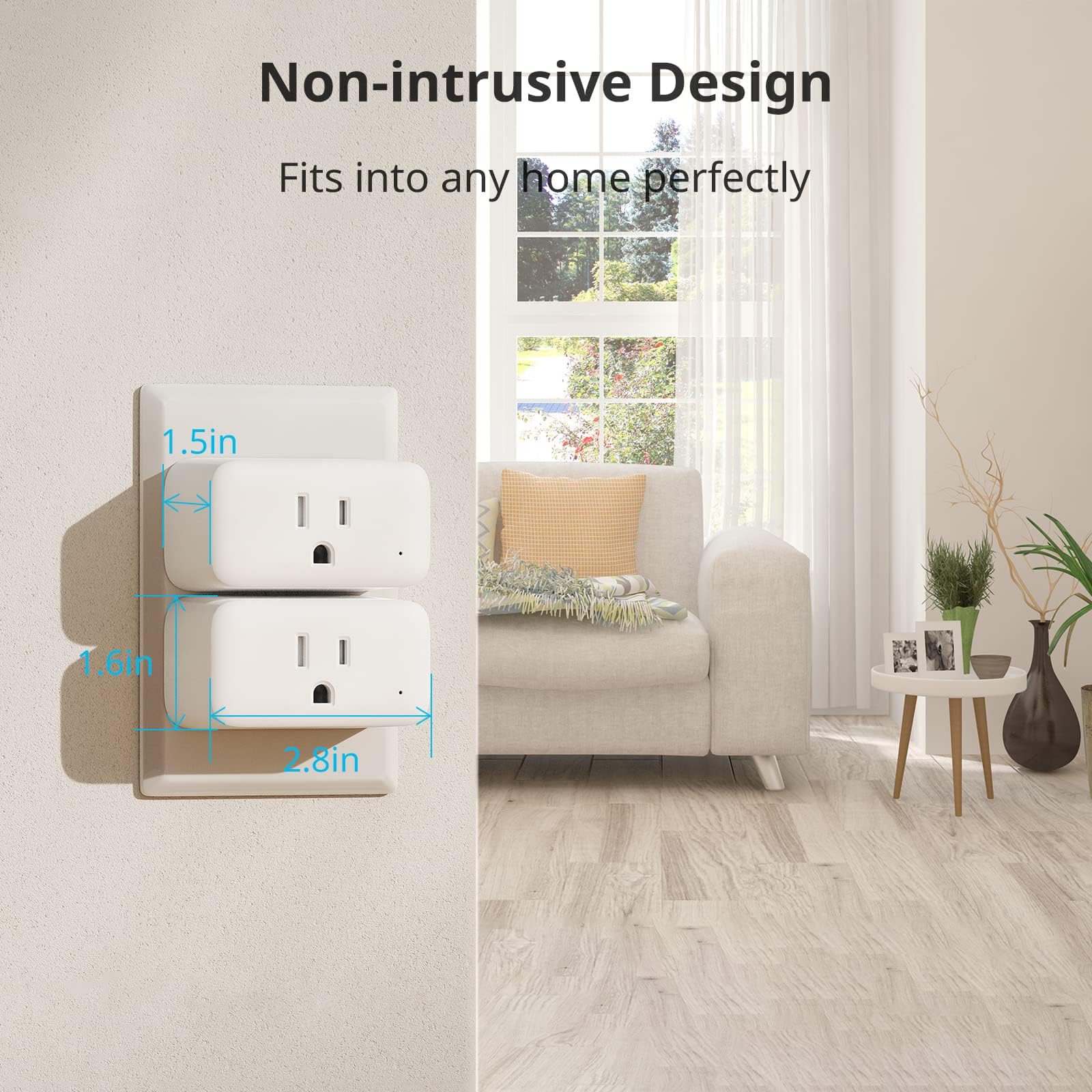 SwitchBot Smart Plug Mini app view enables energy data export for analysis.