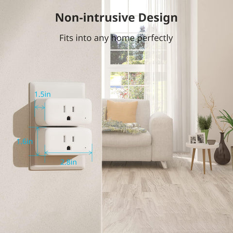 SwitchBot Smart Plug Mini app view enables energy data export for analysis.