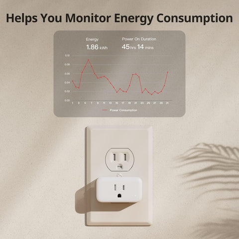 SwitchBot Smart Plug Mini safety features with overload protection for safe operation.