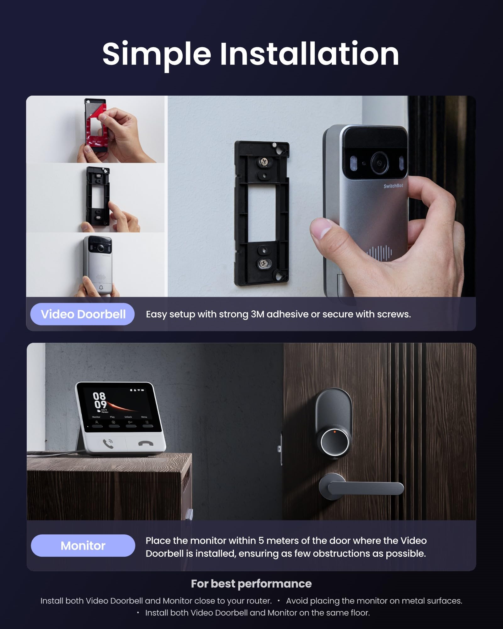 SwitchBot two-way audio for real-time conversation