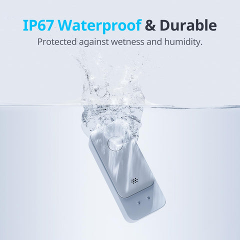 SwitchBot WiFi Water Sensor app notifications for remote monitoring