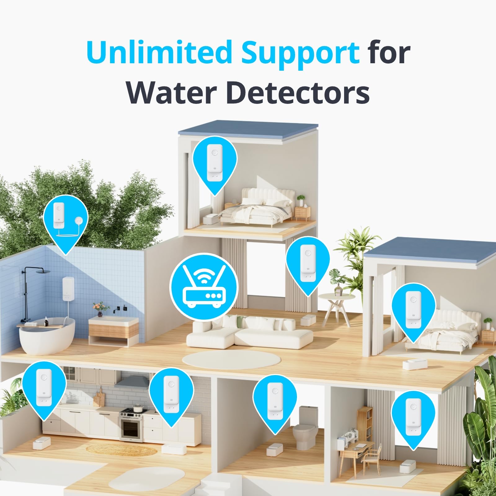 SwitchBot IP67 waterproof shell withstands humidity and spills
