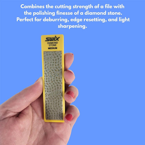 Swix TA400E surface finish for refined texture and edges