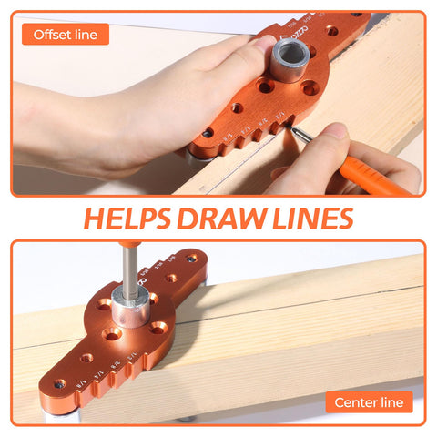 Swozzto carpenter pencil with sharpener aids precise starting marks.
