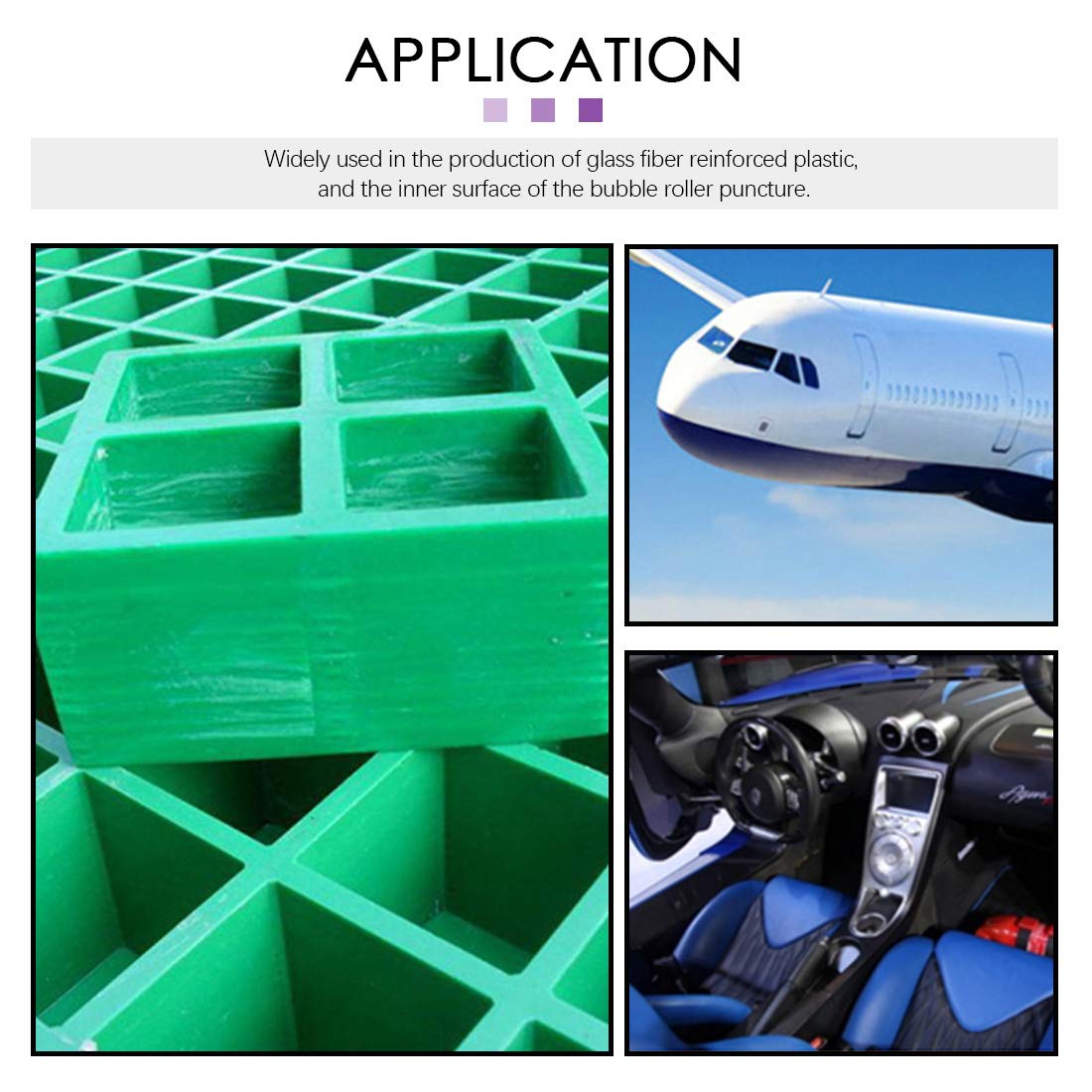Swpeet roller tools kit full set for fiberglass projects.