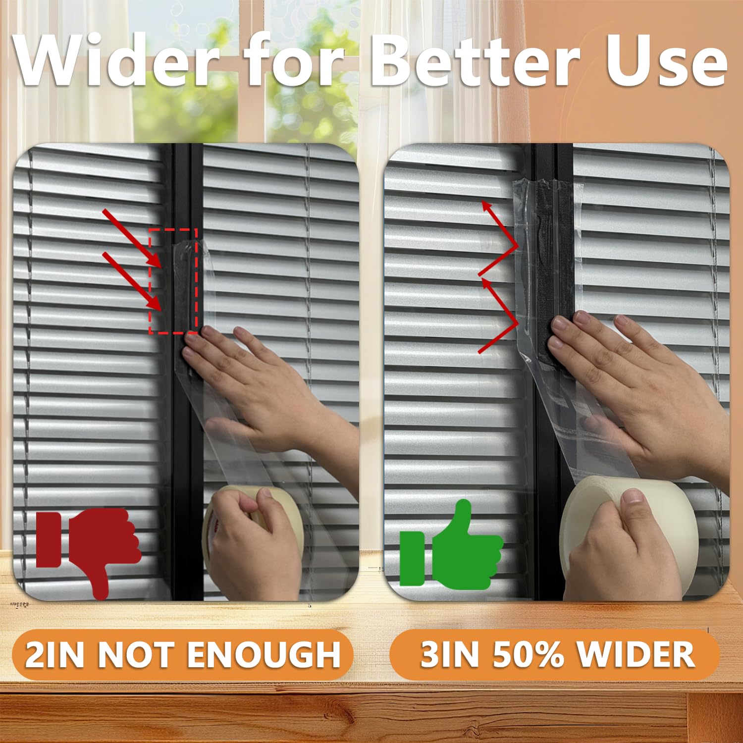 SWRT 8 mil heavy-duty tape roll provides durable insulation for doors and windows