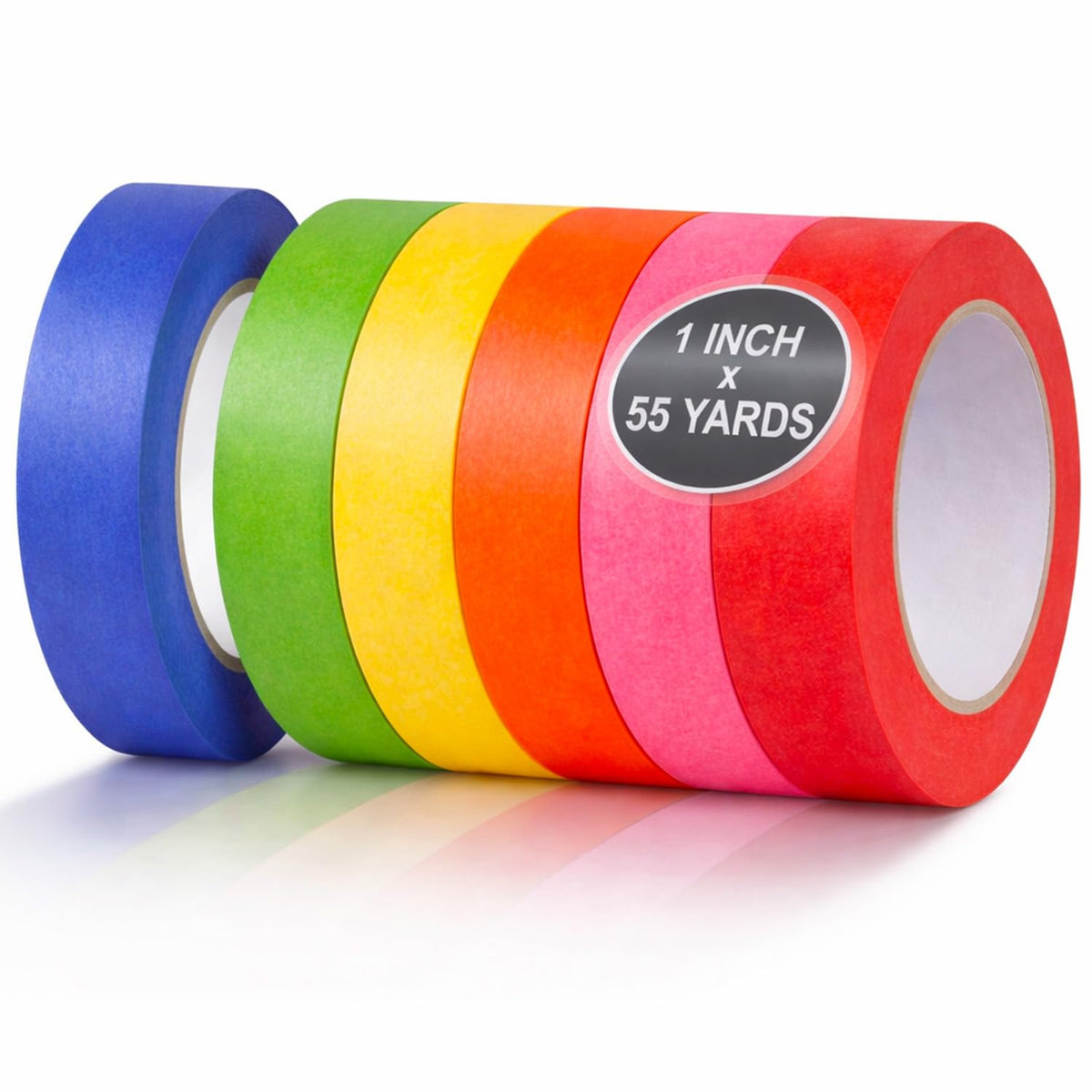 SWRT blue masking tape for bright labeling and classroom clarity.