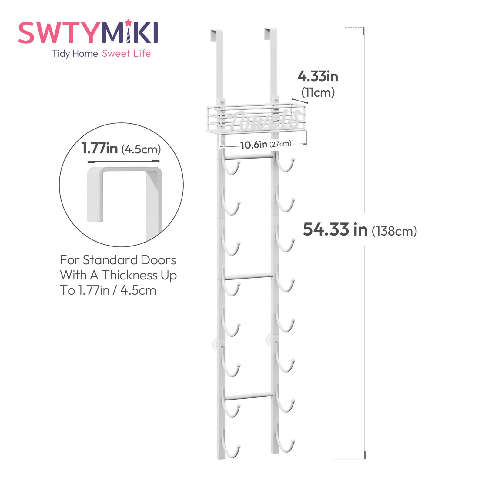 SWTYMIKI rustproof steel construction for daily use