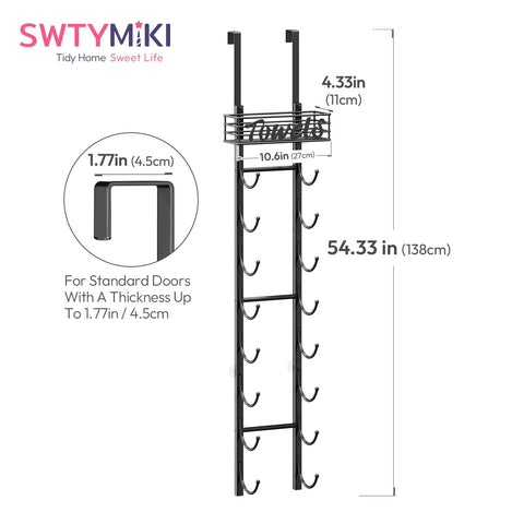 SWTYMIKI compact RV towel rack in a camper setup