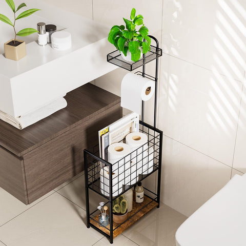 SWTYMIKI padded base ensures stability on wet bathroom floors