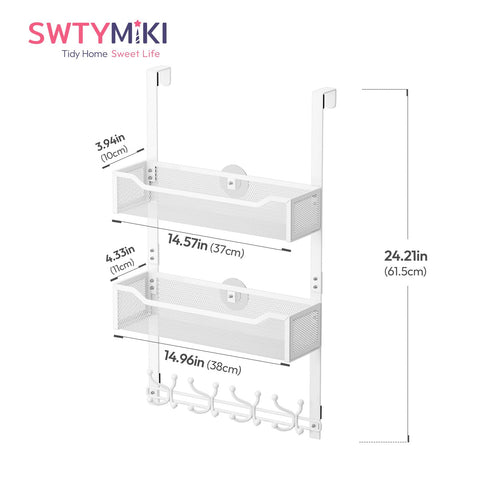 SWTYMIKI mesh baskets prevent small items from slipping through
