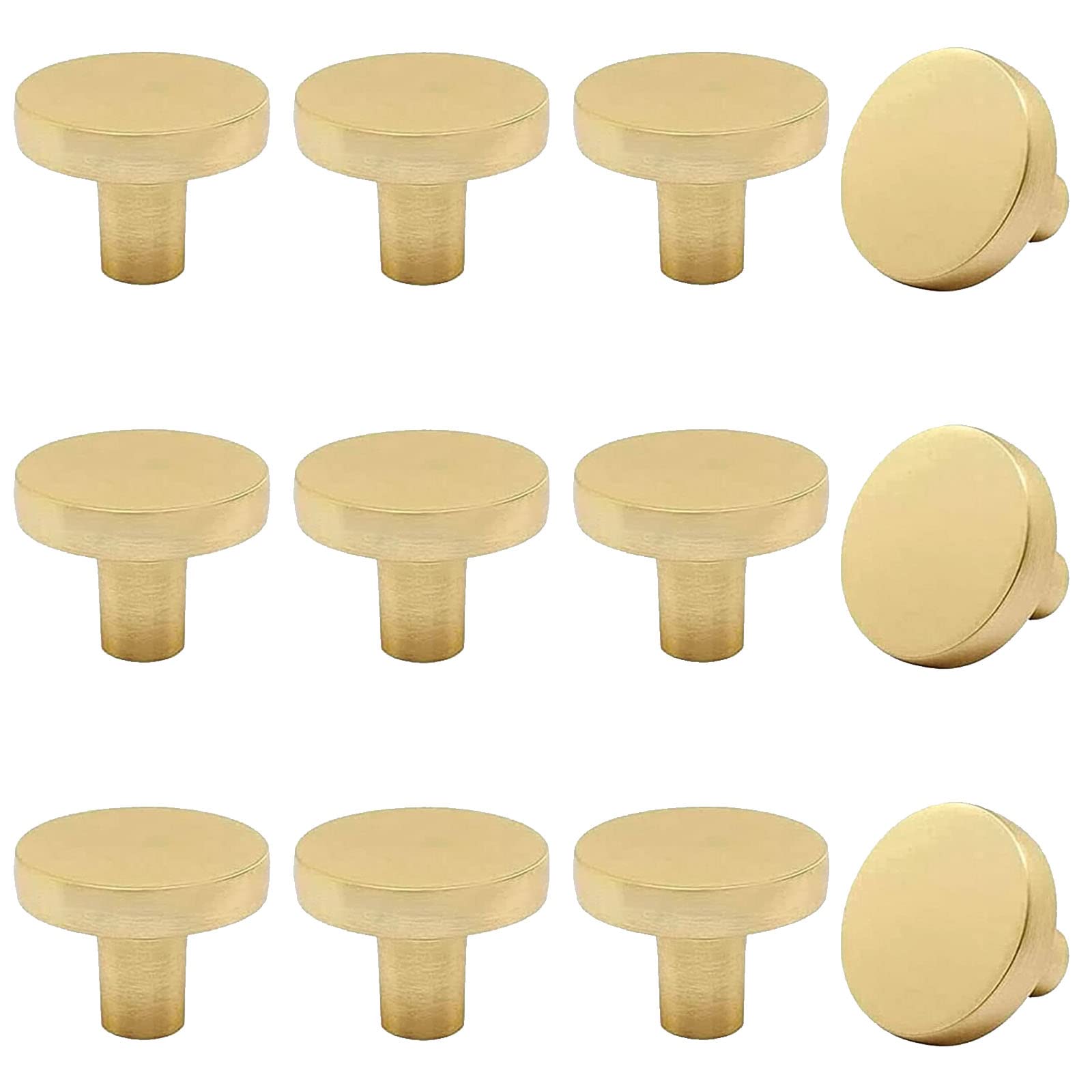 SWZHAI brushed brass knob pack 07 cohesive hardware upgrade