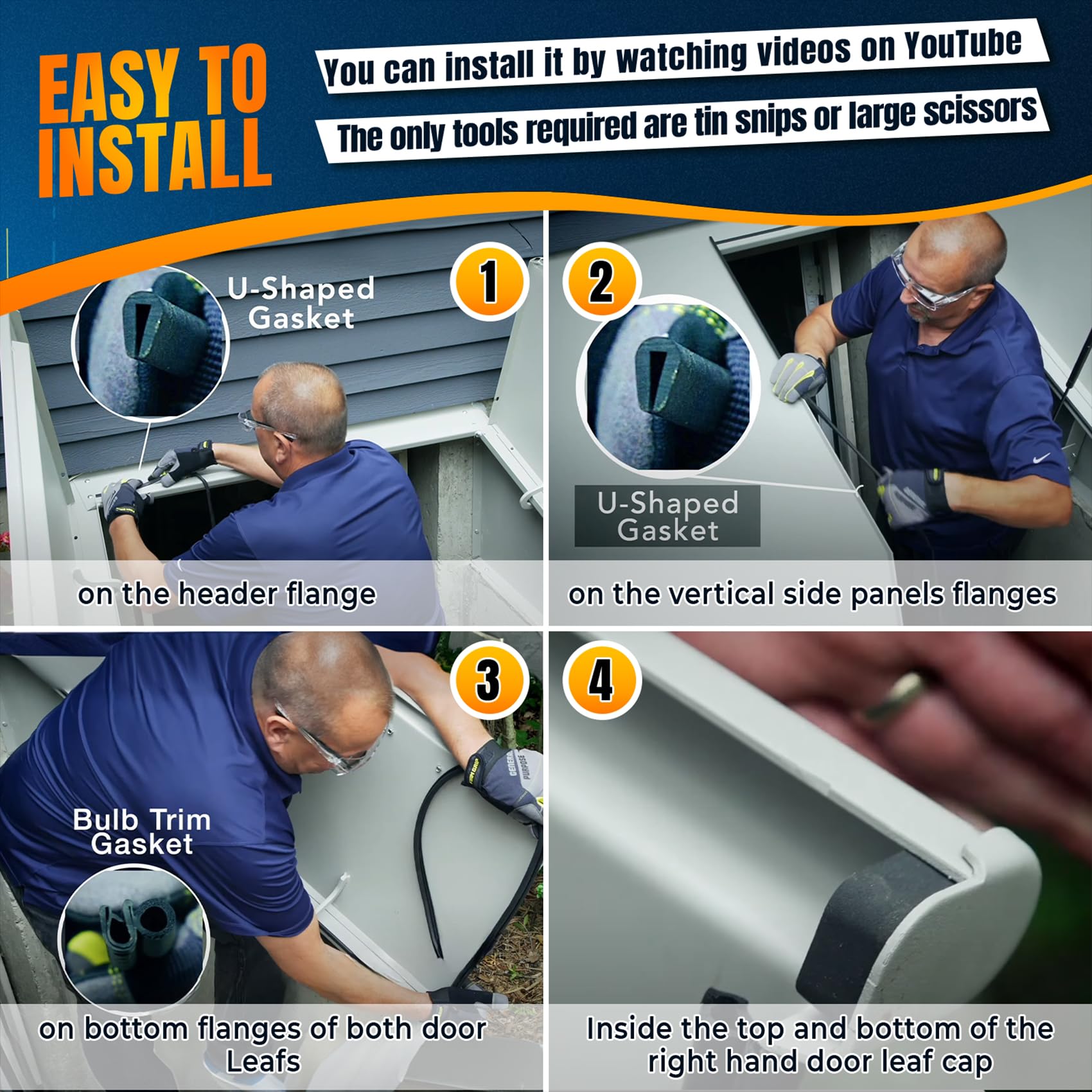 Sxmprail Bilco door threshold contact improves seal on aged doors.