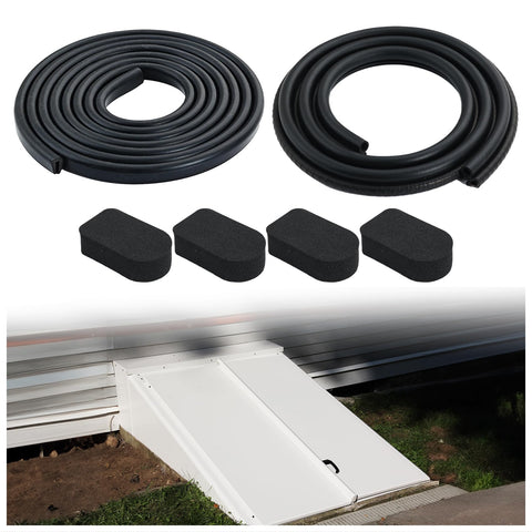 Sxmprail Bilco U-shaped gasket 22.3 ft provides a tight door threshold seal.