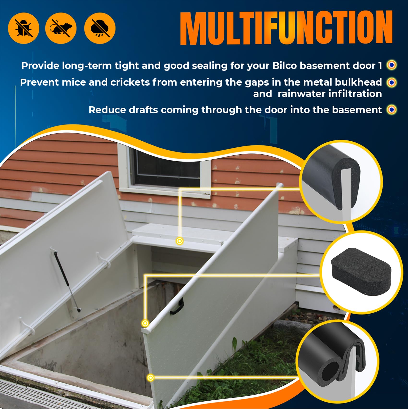 Sxmprail Bilco weatherstrip installation tools required for quick DIY.