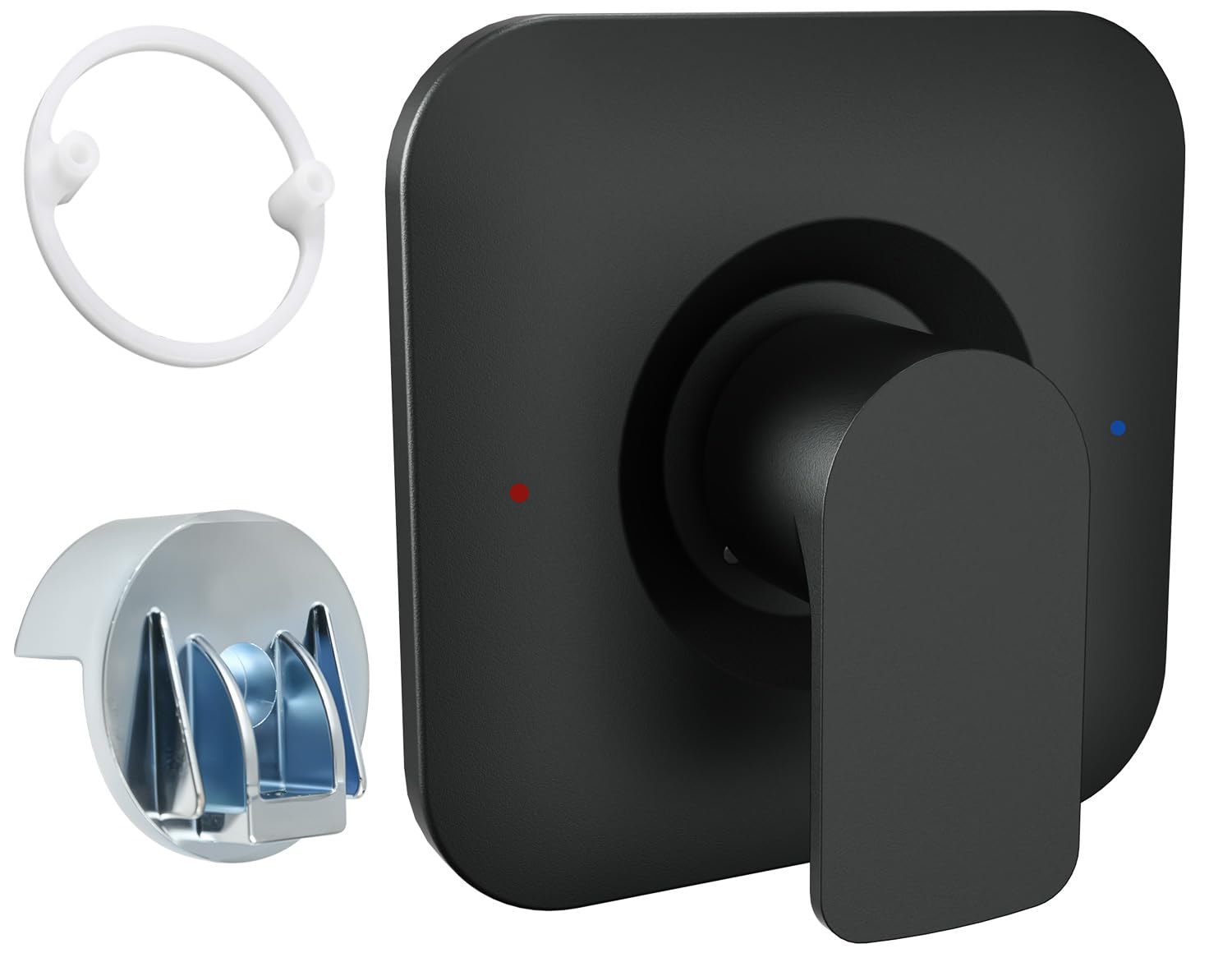 Sxtrrdnary T2471BL shower trim package shows durable matte black finish for Moen Genta LX