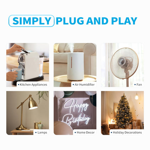 Syantek wall-plug mountable design fits behind furniture without crowding.