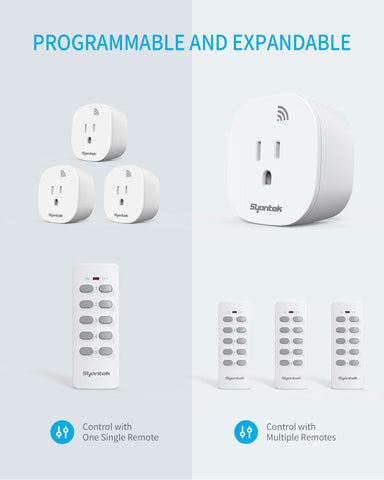 Syantek-through-wall-operation allows indoor use without line-of-sight limits.