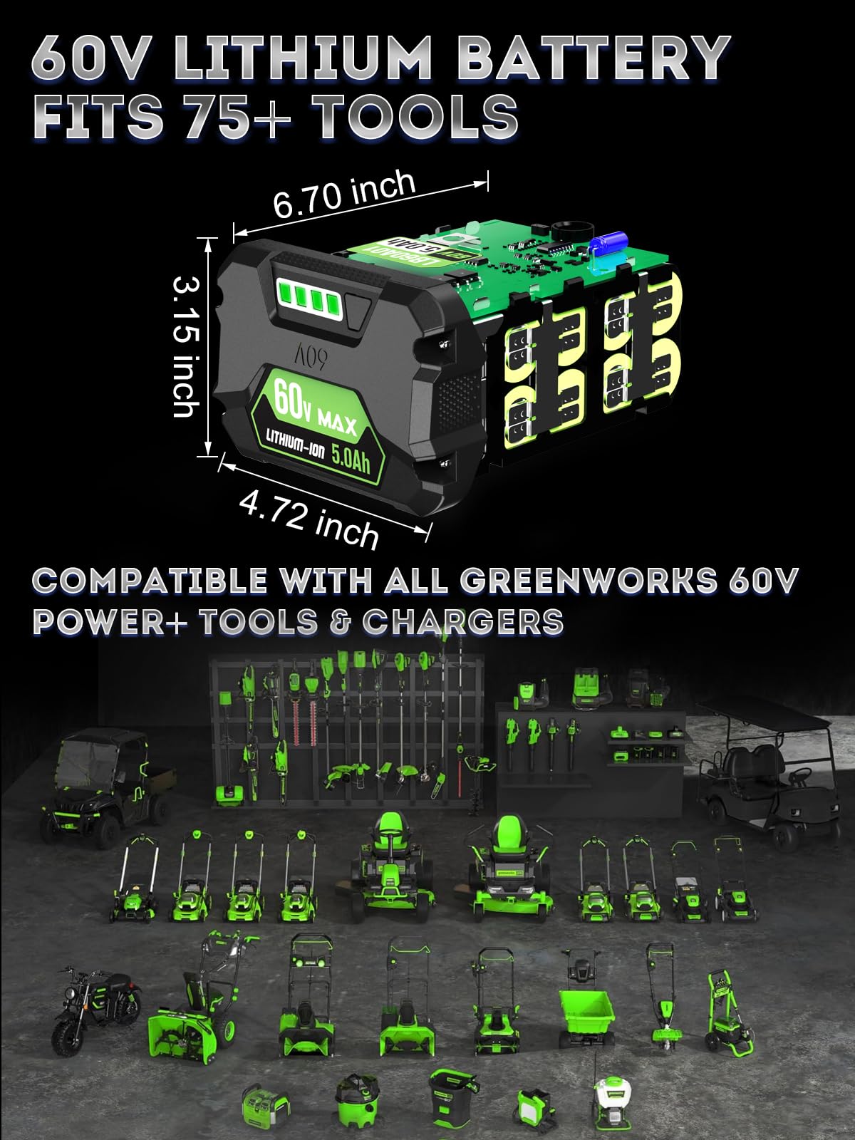 Sydelway 60V battery cooling system helps manage heat during use