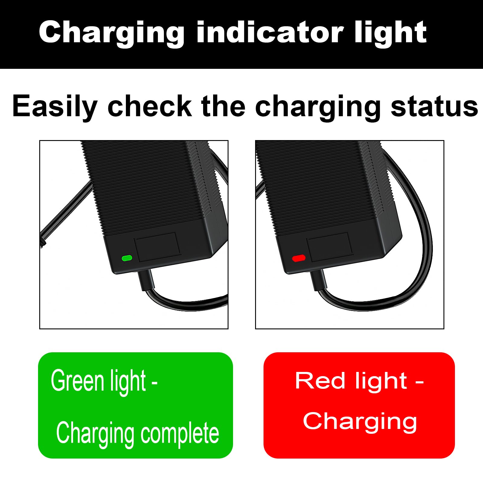 SYFLYH 54.6V charger safety features like overcurrent and temperature protection.
