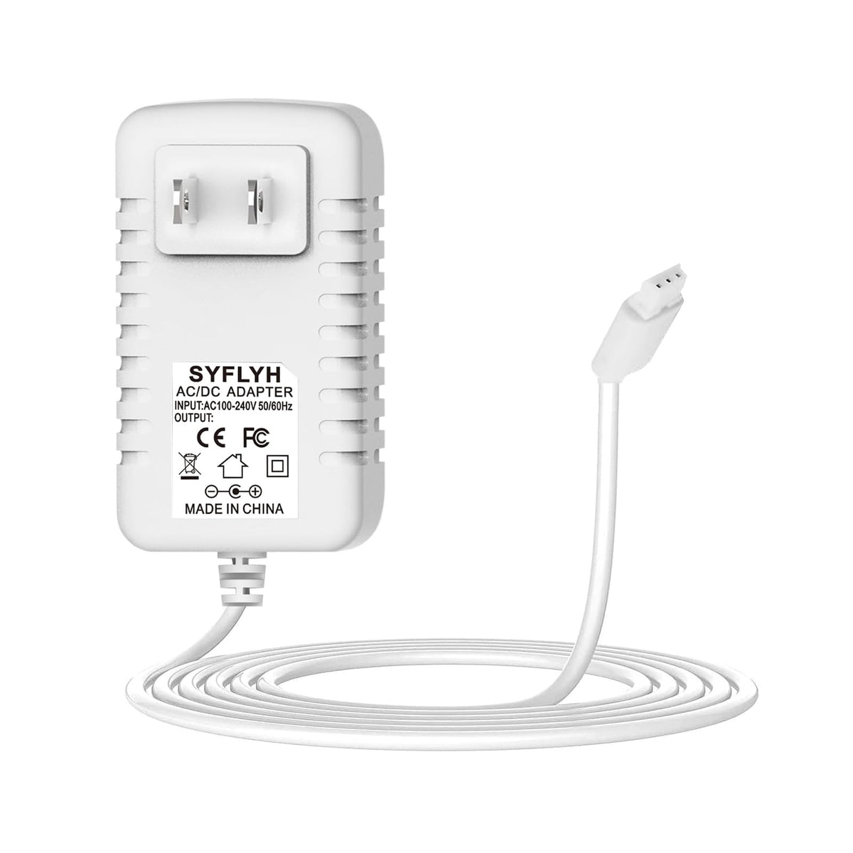 SYFLYH Somfy charger overview showing compatibility and safe charging.