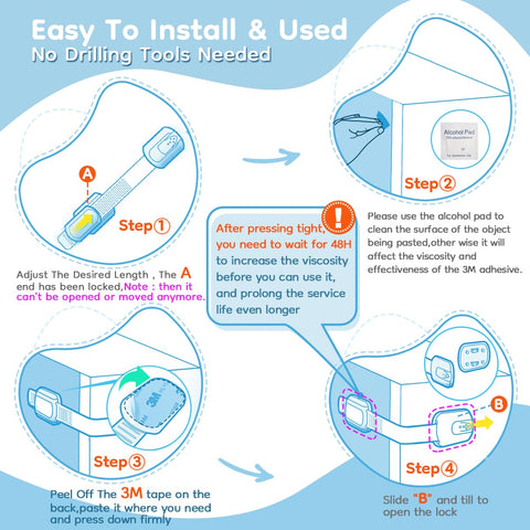 Syican toilet-seat locks deter tampering for bathrooms and nurseries.