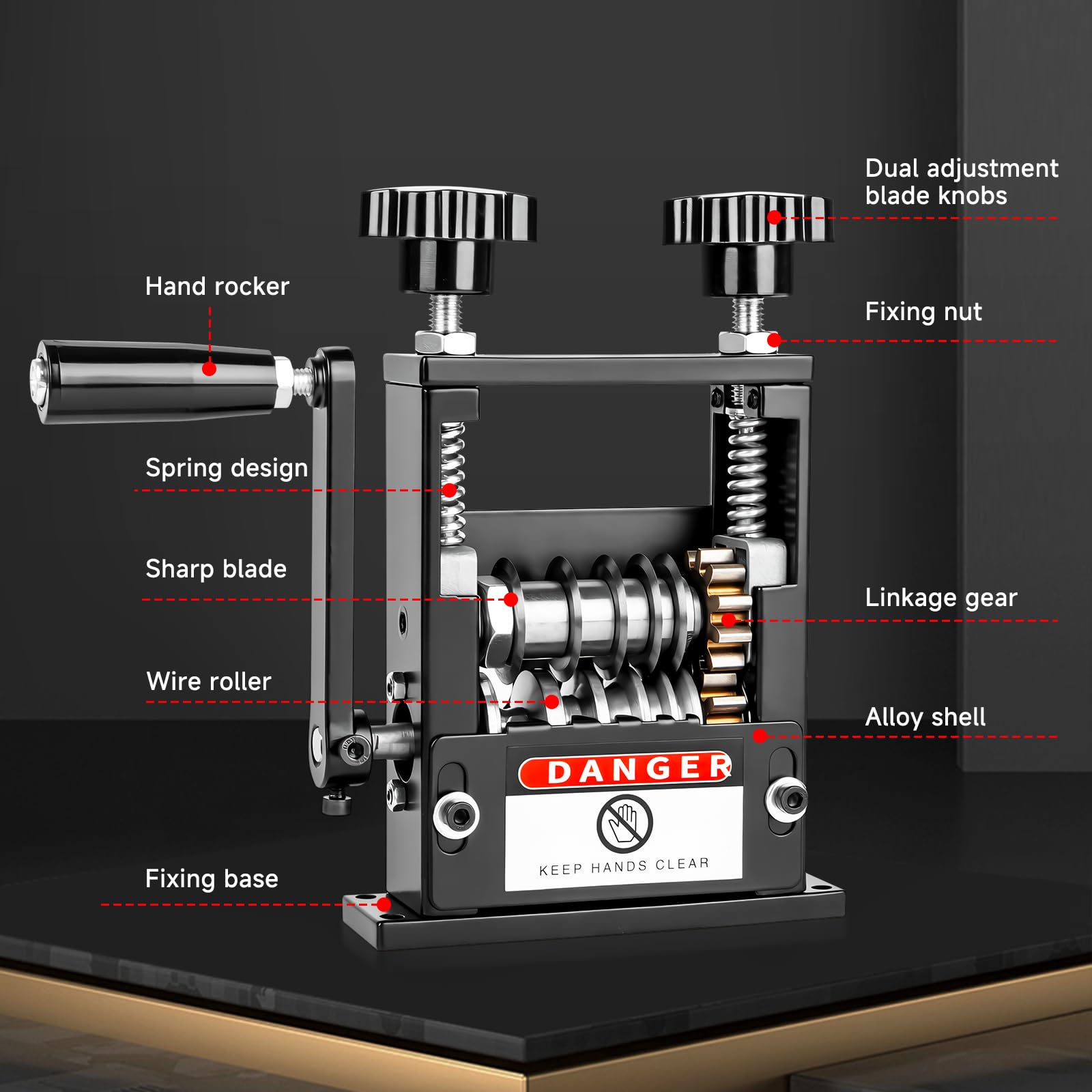 SyKart in-use setup for quick stripping.