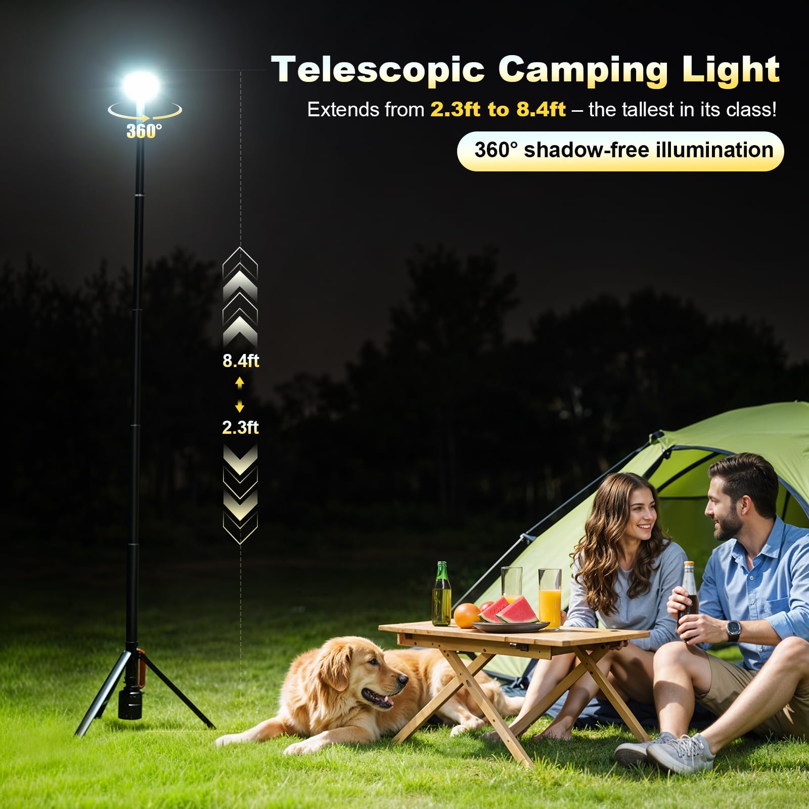 SYLSTAR 3000LM bright light provides precise, clear visibility for tasks.