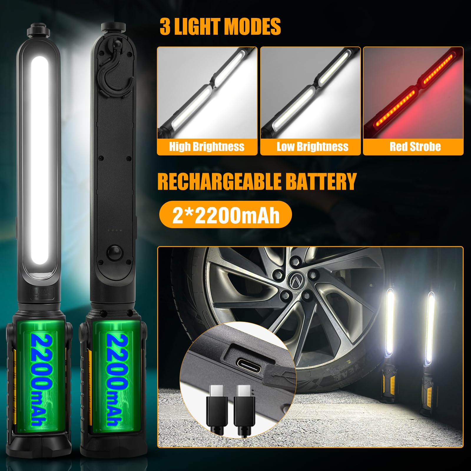SYLSTAR light with 360-degree rotatable body directs light exactly where needed.