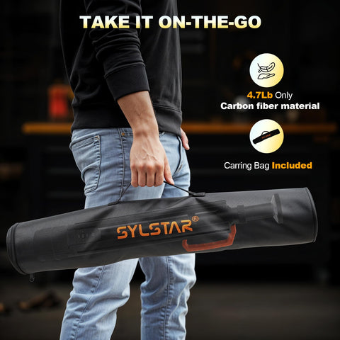 SYLSTAR water-resistant build withstands rain and splashes.