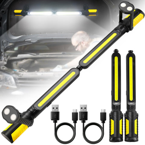 SYLSTAR work light dual-function beams for two-handed repairs
