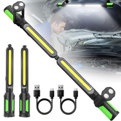 SYLSTAR work light underhood magnets for hands-free car repairs