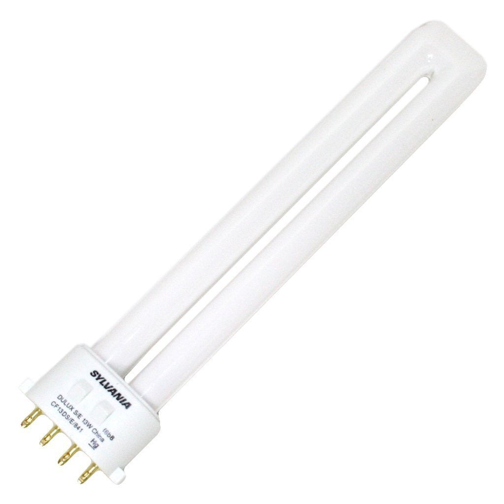 Sylvania 20318 CFL bulb, 4100K light, 800 lumens for bright task lighting.