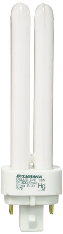 Sylvania 20667 13W CFL double-tube with 4100K for crisp task lighting