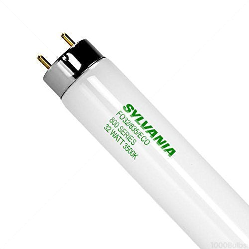 SYLVANIA FO32/835/ECO 32W T8 fluorescent tube for bright, energy-efficient lighting in offices and workshops