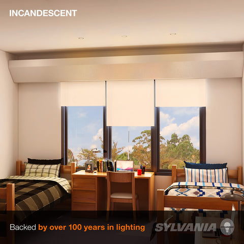 Sylvania R20 2000-hour life on 130V supports longer fixture maintenance