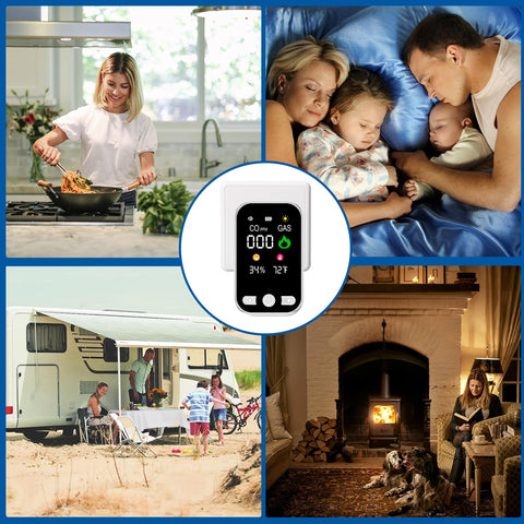 Sylzy detector senses methane, LPG, propane and more for quick gas-status awareness.