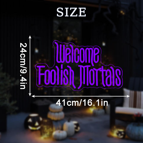 Symone Halloween decor neon sign ideal for parties and bars
