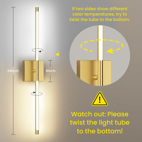 SyncGlow wall-sconce with remote-control offers easy brightness adjustments