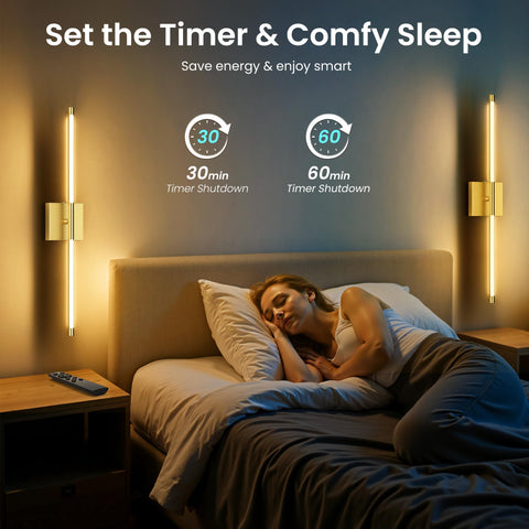SyncGlow aluminum wall sconce emphasizes durable, premium construction