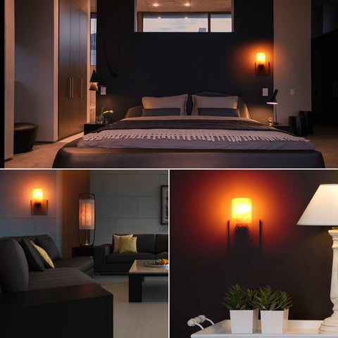 Syntus salt lamp maintenance-friendly design stays clear with dry-wipe cleaning.