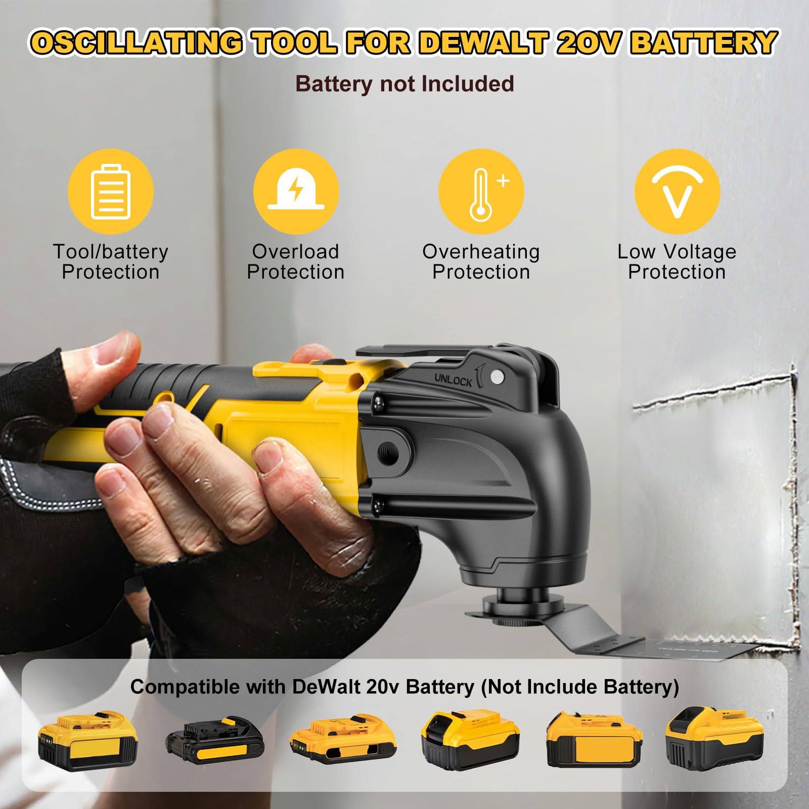 Synxiter sanding pad holder with 15 sanding papers for smooth finishes.